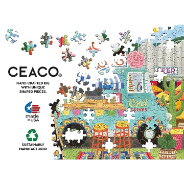 Ceaco Food Trucks Taco Truck Jigsaw Puzzle 500 Piece