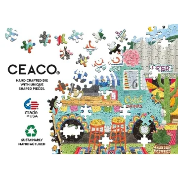 Ceaco Food Trucks Taco Truck Jigsaw Puzzle 500 Piece