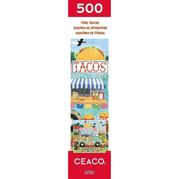 Ceaco Food Trucks Taco Truck Jigsaw Puzzle 500 Piece