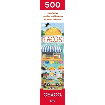 Ceaco Food Trucks Taco Truck Jigsaw Puzzle 500 Piece