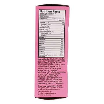 Made Good Granola Minis - Strawberry - Case of 6 - 3.4 oz.