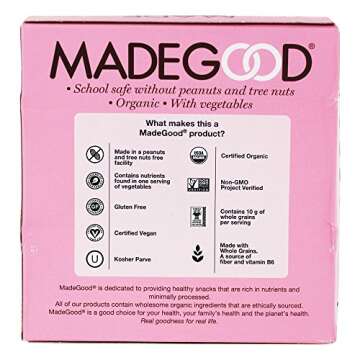 Made Good Granola Minis - Strawberry - Case of 6 - 3.4 oz.