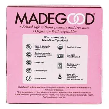 Made Good Granola Minis - Strawberry - Case of 6 - 3.4 oz.