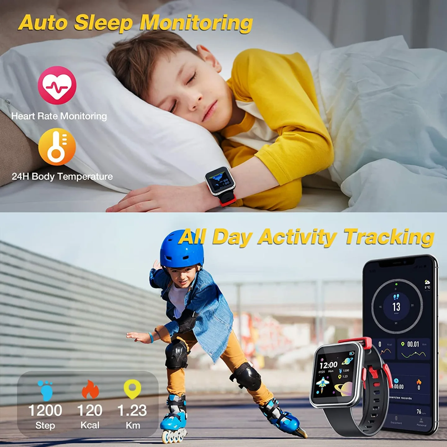 Byserten Waterproof Activity Tracker for Birthdays