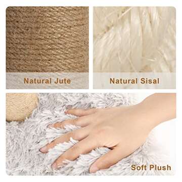 Lahas Cat Tree 45 Inch Multi-Level Indoor Cat Furniture