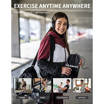 CANWAY Resistance Bands Set for All Fitness Levels