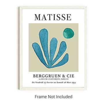 Matisse-Inspired Wall Art Print 11x14 – Unframed