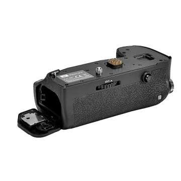 DSTE Pro IR Remote Control DMW-BGG9 DMW-BGG9GK Vertical Battery Grip Compatible with Panasonic Lumix G9 Digital Camera, Working with DMW-BLF19 DMW-BLF19PP (Battery Not Included)