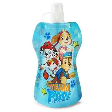 Baby Brezza 4 Piece Paw Patrol Reusable Drink Pouches, Blue