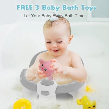 Baby Bath Seat for Safe and Fun Bath Time Experience