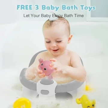 Baby Bath Seat for Safe and Fun Bath Time Experience