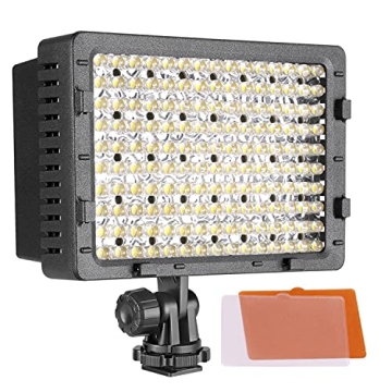 NEEWER 160 LED Dimmable Light for Cameras and Camcorders