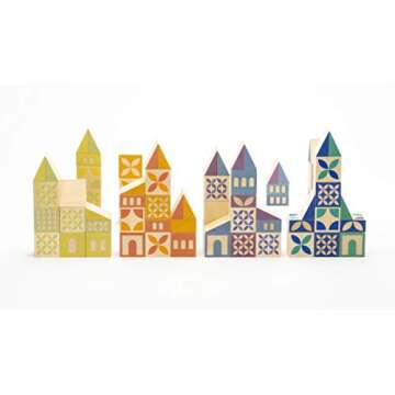 Uncle Goose Gosling Square Building Blocks - Made in The USA