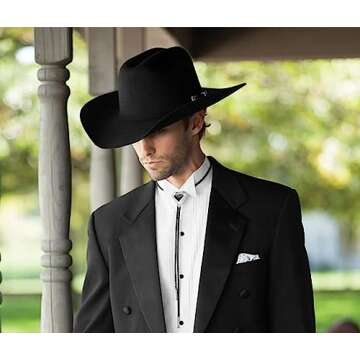 Vintage Western Cowboy Hat for Men Outback Cowgirl Hat Rode Felt Fedora Gus Hat Women M/L