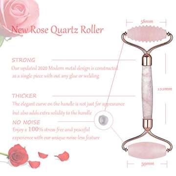 Natural Jade Roller Set for Face and Body Relaxation