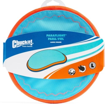 Chuckit! Paraflight Flying Disc for Dogs - Durable Fun Sync