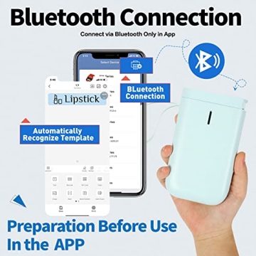 NIIMBOT D11 Bluetooth Label Maker - Portable & Fun