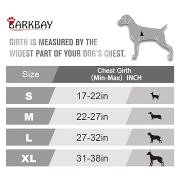 BARKBAY No Pull Dog Harness for Large Dogs with Handle