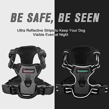 BARKBAY No Pull Dog Harness for Large Dogs with Handle