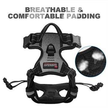 BARKBAY No Pull Dog Harness for Large Dogs with Handle