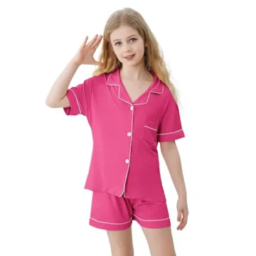 Umeyda Girls Pajama Set for Kids, Stylish Sleepwear