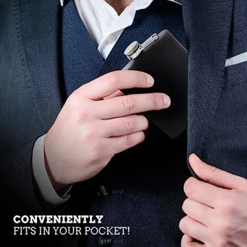 Engraved Hip Flask - Ideal Gift for Godfather