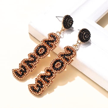 New Year’s Eve Earrings Rhinestone Beaded NYE Earrings for Women Delicate Holiday Earrings Festive Party Accessory Jewelry Gifts (2023)