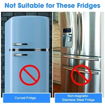 Acrylic Meal Planner Magnetic Board for Kitchen Organization