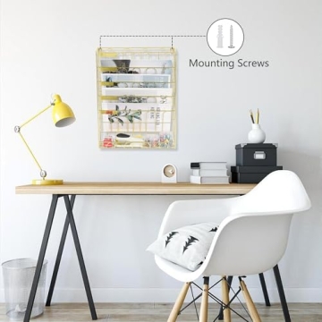 Superbpag Desk Organizer with 5 Tiers for Stylish Organization