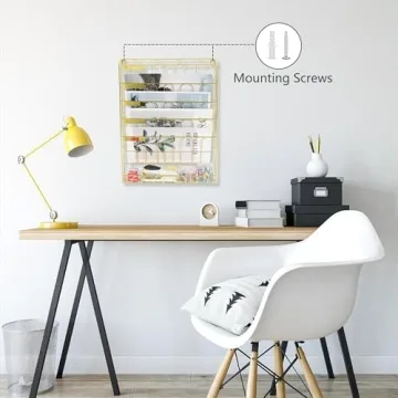 Superbpag Desk Organizer with 5 Tiers for Stylish Organization