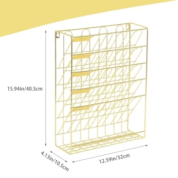 Superbpag Desk Organizer with 5 Tiers for Stylish Organization