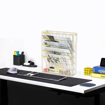 Superbpag Desk Organizer with 5 Tiers for Stylish Organization