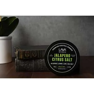 LAVA Jalapeno Citrus Margarita Salt Rimmer 6oz