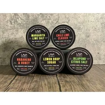 LAVA Jalapeno Citrus Margarita Salt Rimmer 6oz