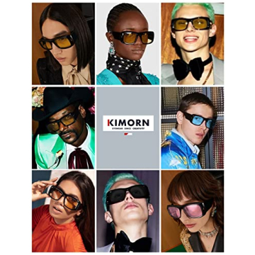 Trendy Retro KIMORN Sunglasses for Men and Women