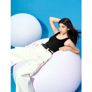 PUMIEY High Cut Bodysuit - Soft and Stylish Fashion Essential