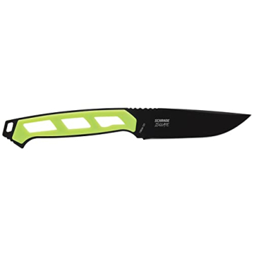 Lightweight Schrade AUS-10 Fixed Blade Knife for Outdoor Use