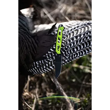 Lightweight Schrade AUS-10 Fixed Blade Knife for Outdoor Use