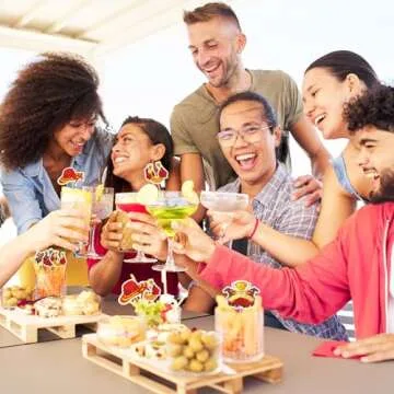 Dingion 200 Pcs Derby Day Horse Appetizer Picks Toothpicks Bulk Horse Race Appetizer Picks Martini Picks Decorative Toothpicks for Appetizers Food Picks for Horse Race Decorations Party Supplies