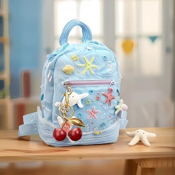 Luxury Cherry Bag Charm Keychain Elegant Women Gift