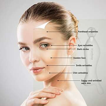 Wynboop Metal Gua Sha Set Skin Care Tools For Face & Body,Stainless Steel Massager With Pouch Roller For Facial Shaping,Multifunctional Muscle Fascia Relax,Lymphatic Drainage Scraping Broad,Silver