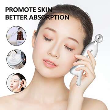 Wynboop Metal Gua Sha Set Skin Care Tools For Face & Body,Stainless Steel Massager With Pouch Roller For Facial Shaping,Multifunctional Muscle Fascia Relax,Lymphatic Drainage Scraping Broad,Silver