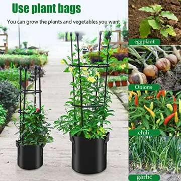 vinmoso Heavy Duty Grow Bags - Durable Gardening Solution
