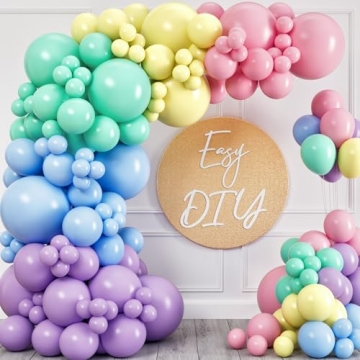 ALL-IN-1 Pastel Balloon Arch Kit for All Celebrations