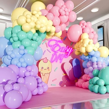 ALL-IN-1 Pastel Balloon Arch Kit for All Celebrations