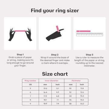 Hey Harper Gold Ring for Women - Gold Plated Stacking Waterproof & Sweatproof Jewerly Ring - Gift for Women - Everday Non Tarnish Cute Fashion Circle Ring