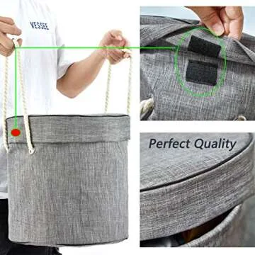 Alimto Large Toy Storage Organizer and Play Mat for Kids