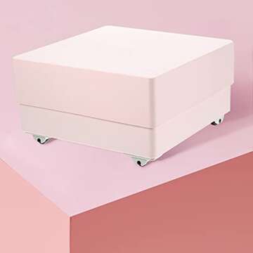 24 Pcs Self Adhesive Mini Fixed Wheels for Storage