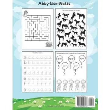 Activity Book for 5-6 Year Olds: Mazes, Connect the Dots, Word Search, Maths Puzzles, Spot the Diffe...