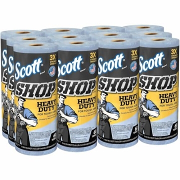 Scott Heavy Duty Shop Towels for Tough Cleaning Tasks